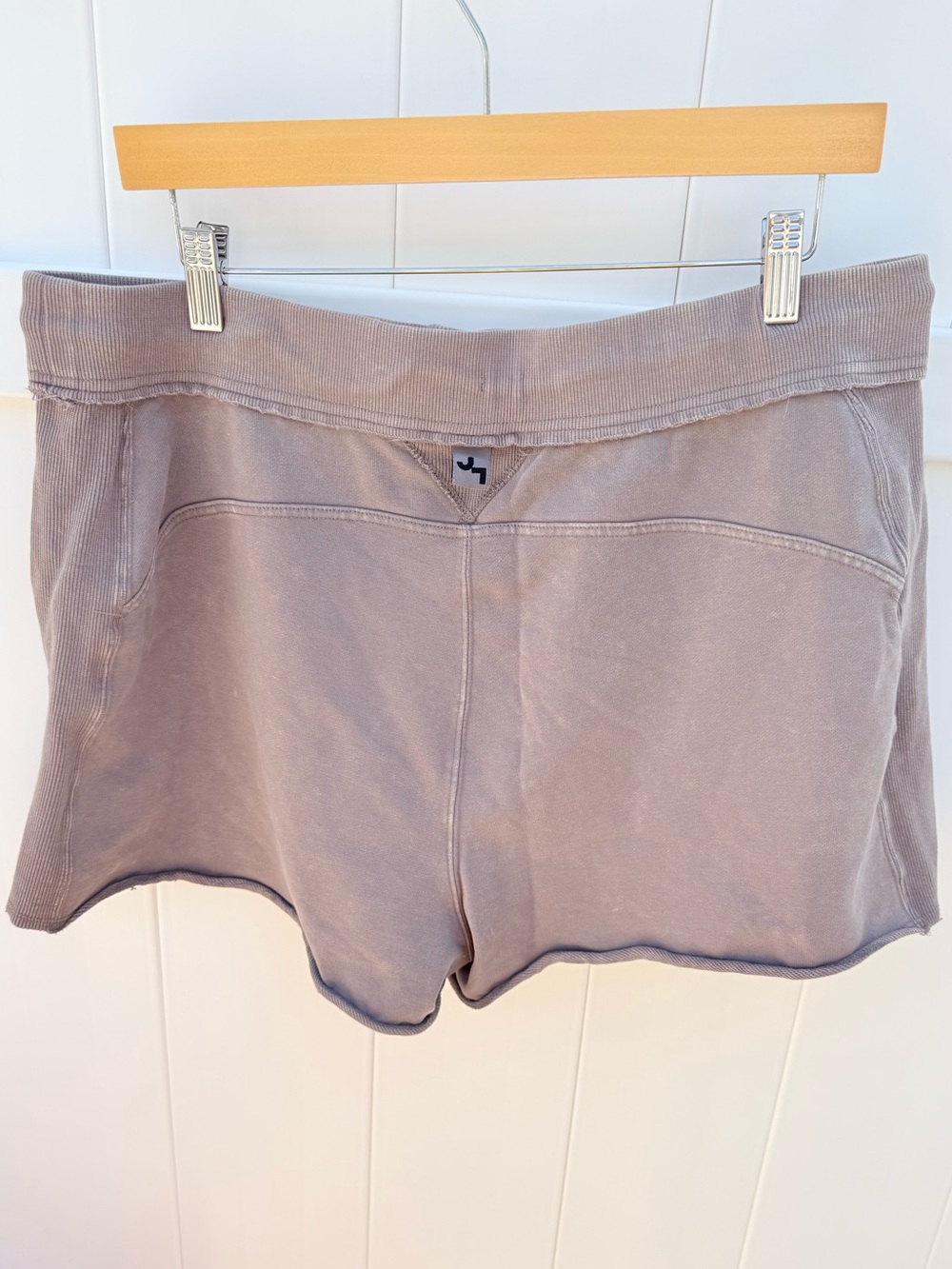 JoyLab Taupe Drawstring Athletic Shorts - Picture 4 of 5